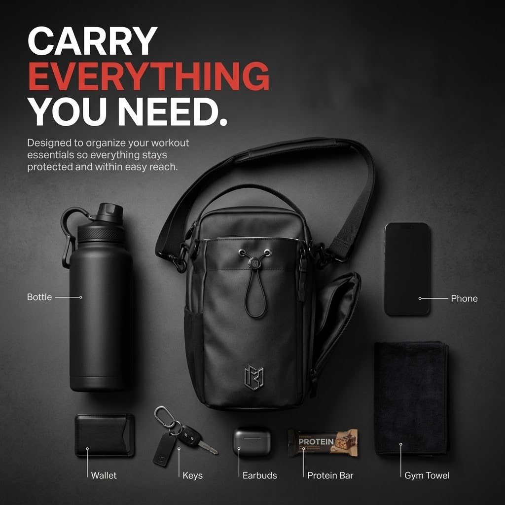Magnetic Gym Bag