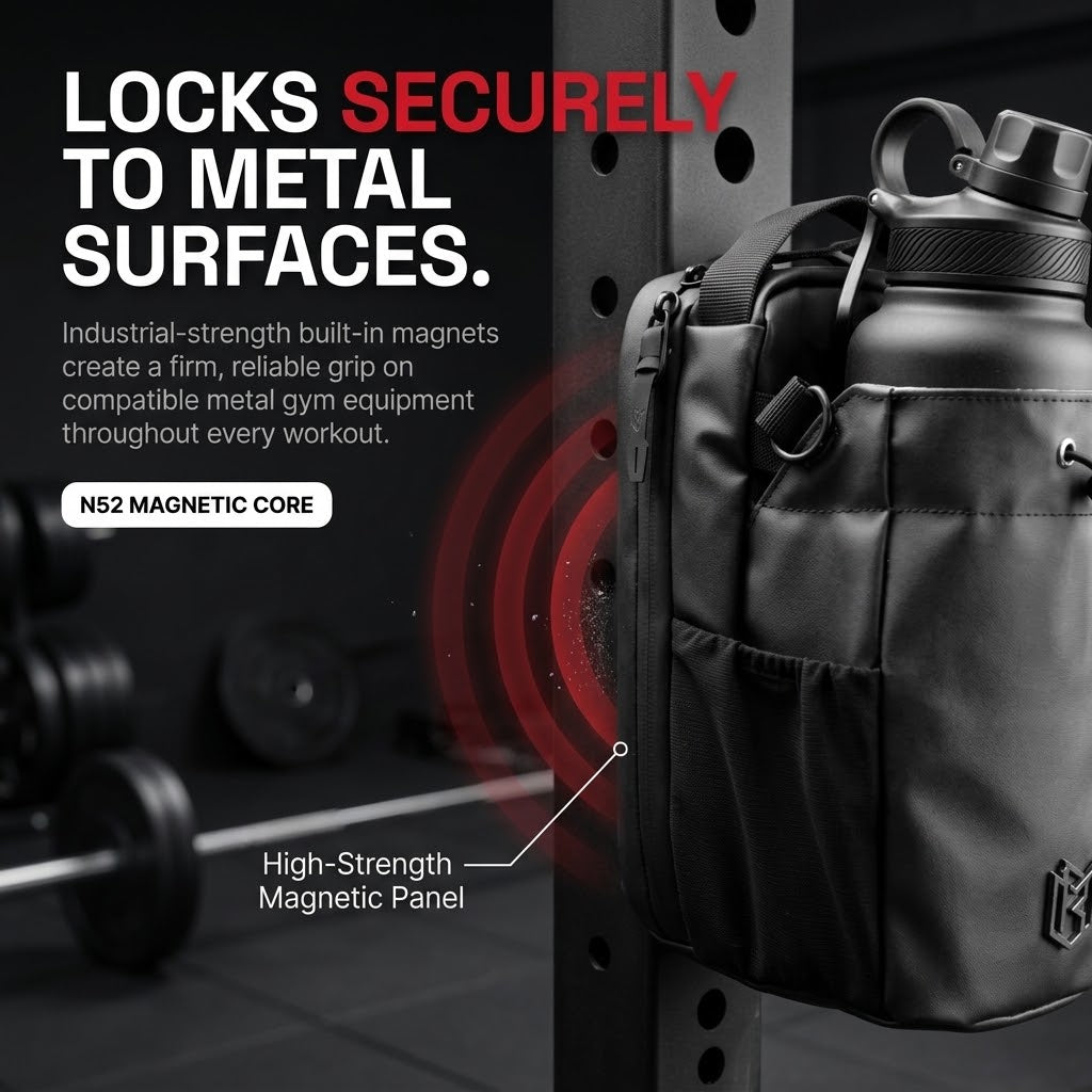 Magnetic Gym Bag